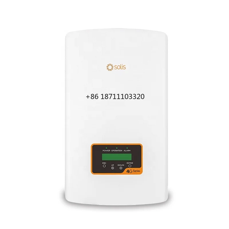 Solis 4G 5G Inverter Solare 5Kw 6Kw 7Kw 8Kw 9Kw 10Kw 12Kw 15Kw 17Kw 20Kw On Grid Inverter Solare 220V 380V