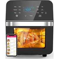 Microwave Ovens, Air Fryer Oven, 15.5Qt,Powerful 1800W, Integrated Smart Thermometer, Temp Controls, Microwave Ovens 1