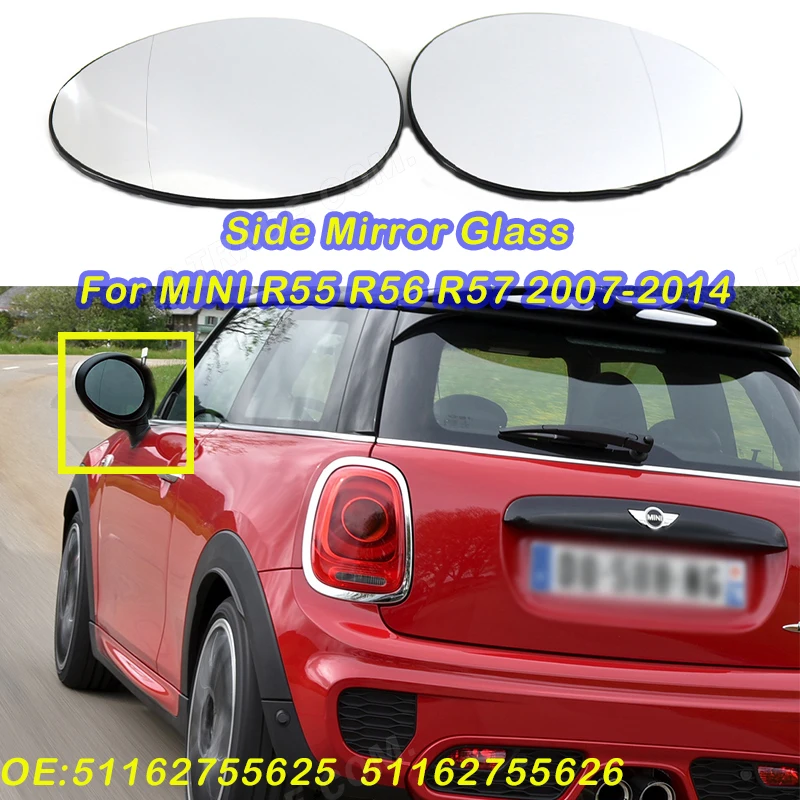

Боковые зеркала для автомобиля, с подогревом, для BWM MINI F55 F56 F57 2007-2014