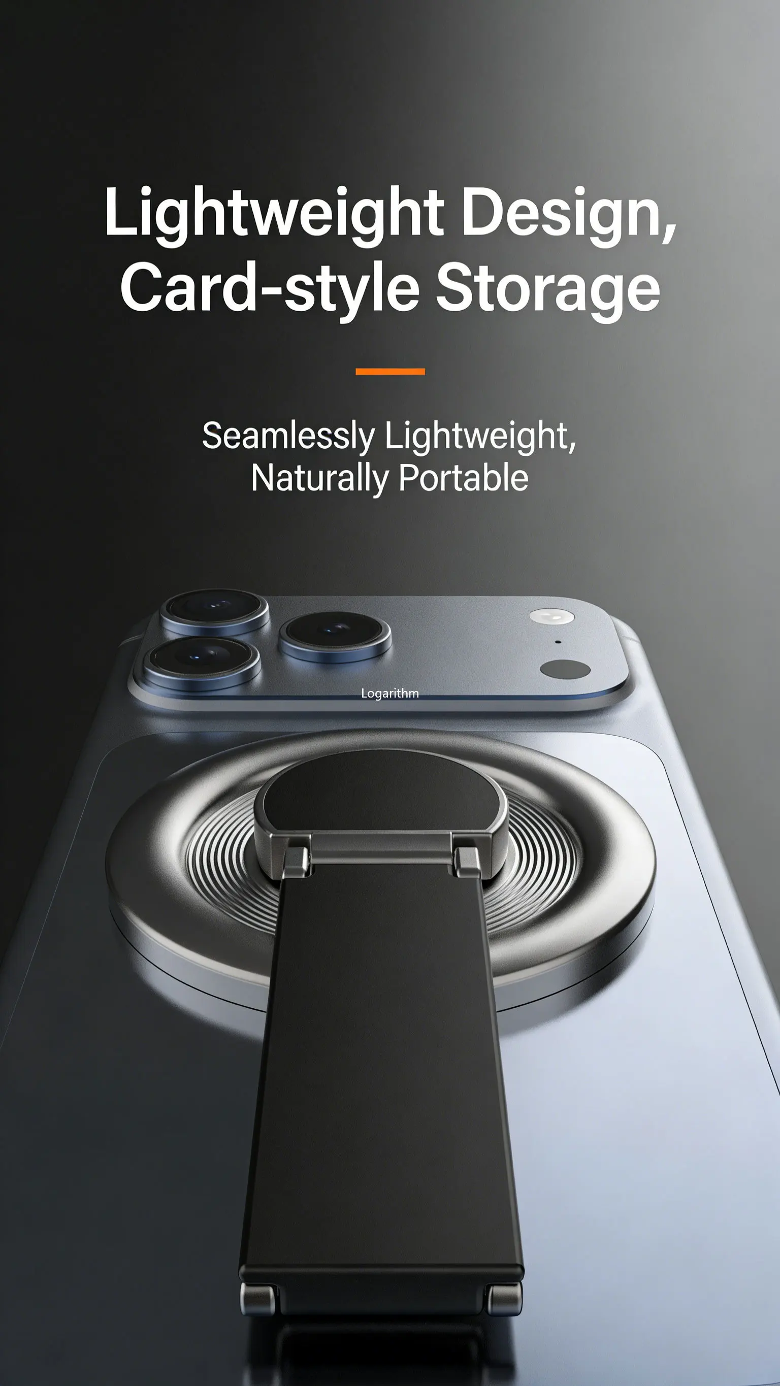 2026 Fingerring 360 ° Rotierender magnetischer Telefonständer für MagSafe Ringhalter Schreibtischhalterung für iPhone 12/13/14/15/16/17 Samsung – Detail 14