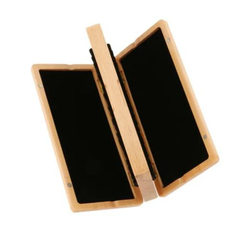Beige Wooden Case for Reed Storage Box Holds 40 Parts Dimensions 20x9x3x3cm 7cm