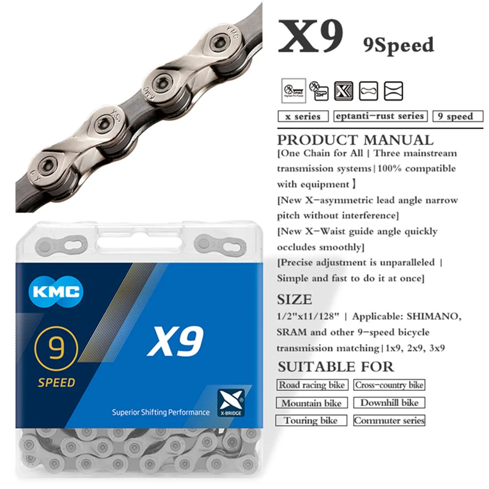 Kmc X12 12 Speed Chain Bicycle Chain Kmc X12 Kmc Bicycle Chain X10