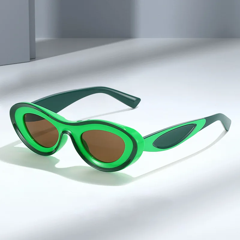 

Woman Sunglasses Classic Retro Vintage Oval Sun Glasses For Female Brand Designer Eeywear Top Quality UV400 Oculos