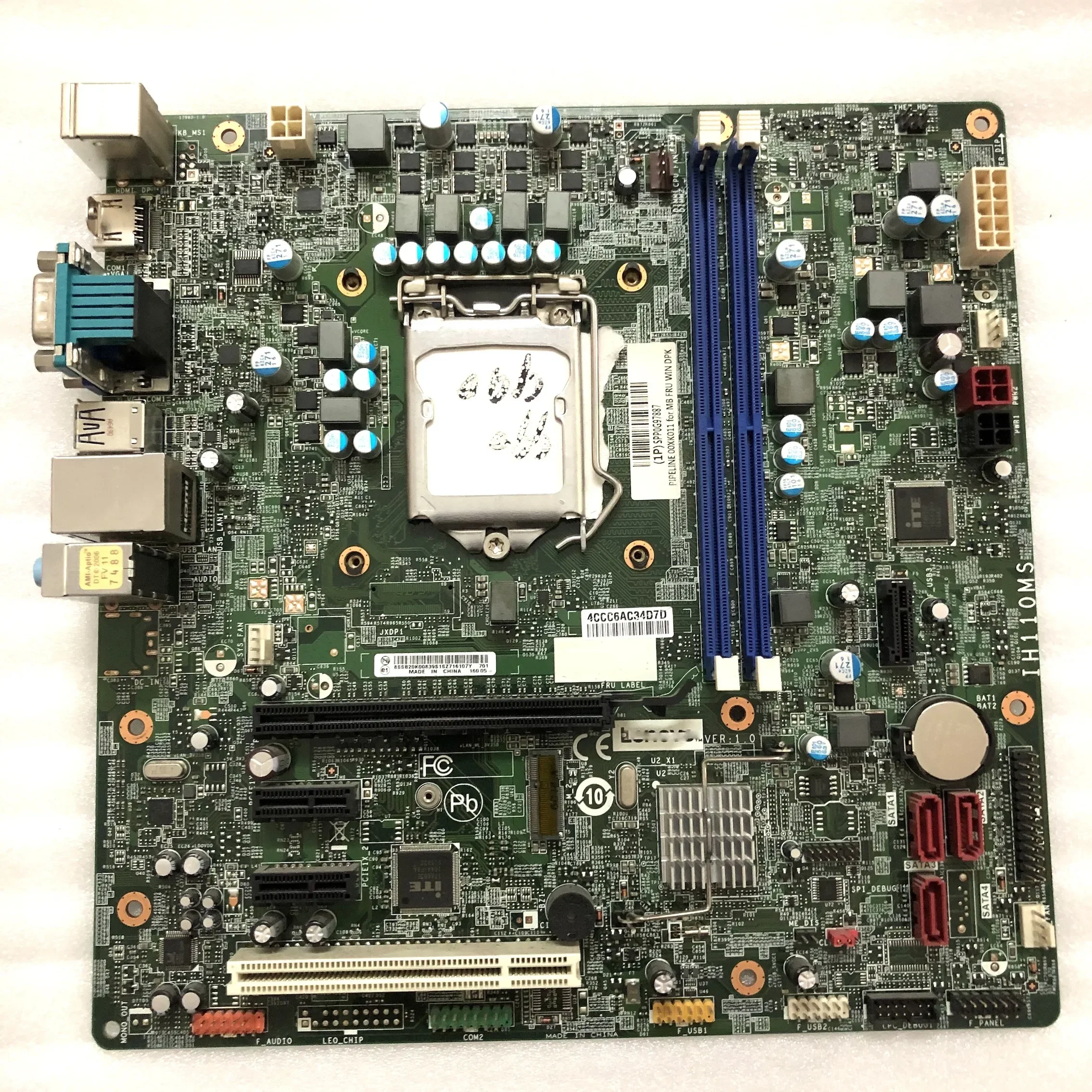 for lenovo M700 M4900C Motherboard IH110MS Mainboard 100%tested fully work 4 for lenovo M700 M4900C Motherboard IH110MS Mainboard 100%tested fully work - Image 2