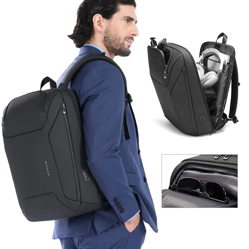 Waterproof Laptop Backpack with USB Port for Men