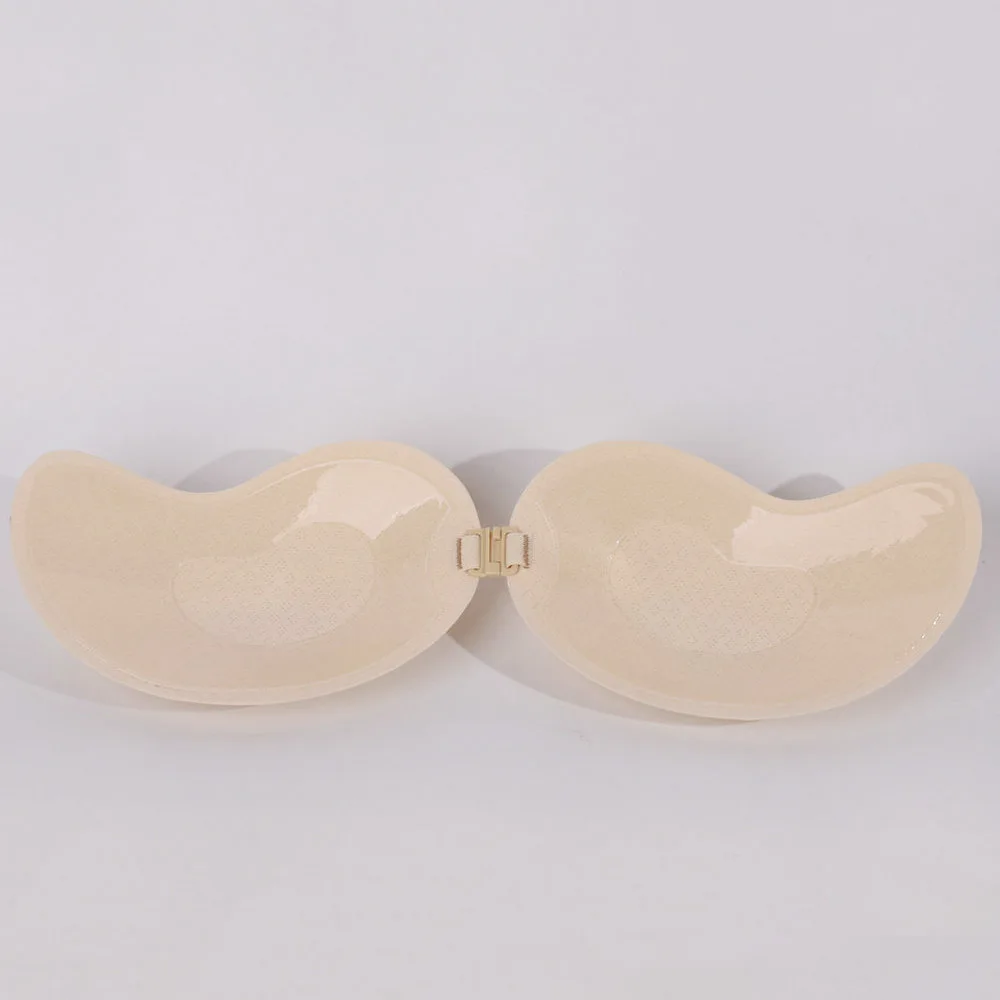 Summer Push up Bra Invisible underwear latest breathable breast petals new materials drawstring silicone invisible chest sticker