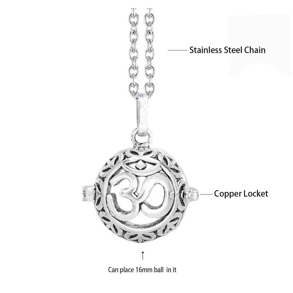 Harmony Angel Aromatherapy Diffuser Pendant Necklace