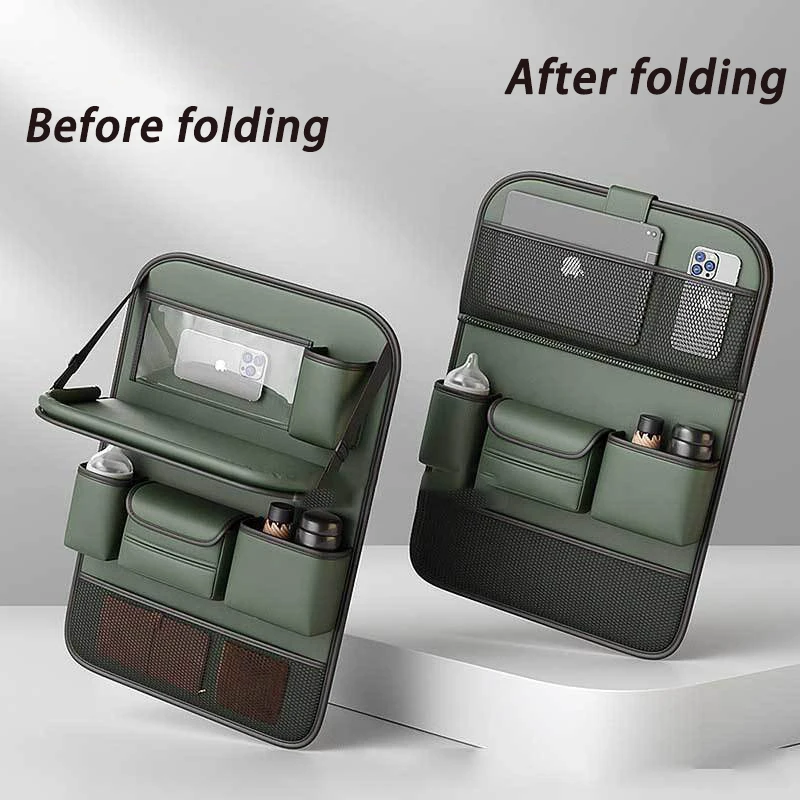 GMQ Organizer per sedile posteriore auto, 1 pezzo, organizer per