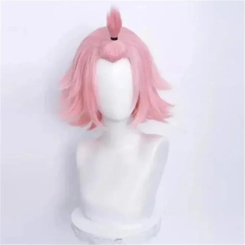 

Game Genshin Impact Diona Cosplay Wig 32cm Pink Short Hair Heat Resistant Synthetic Halloween Party Accessories Props