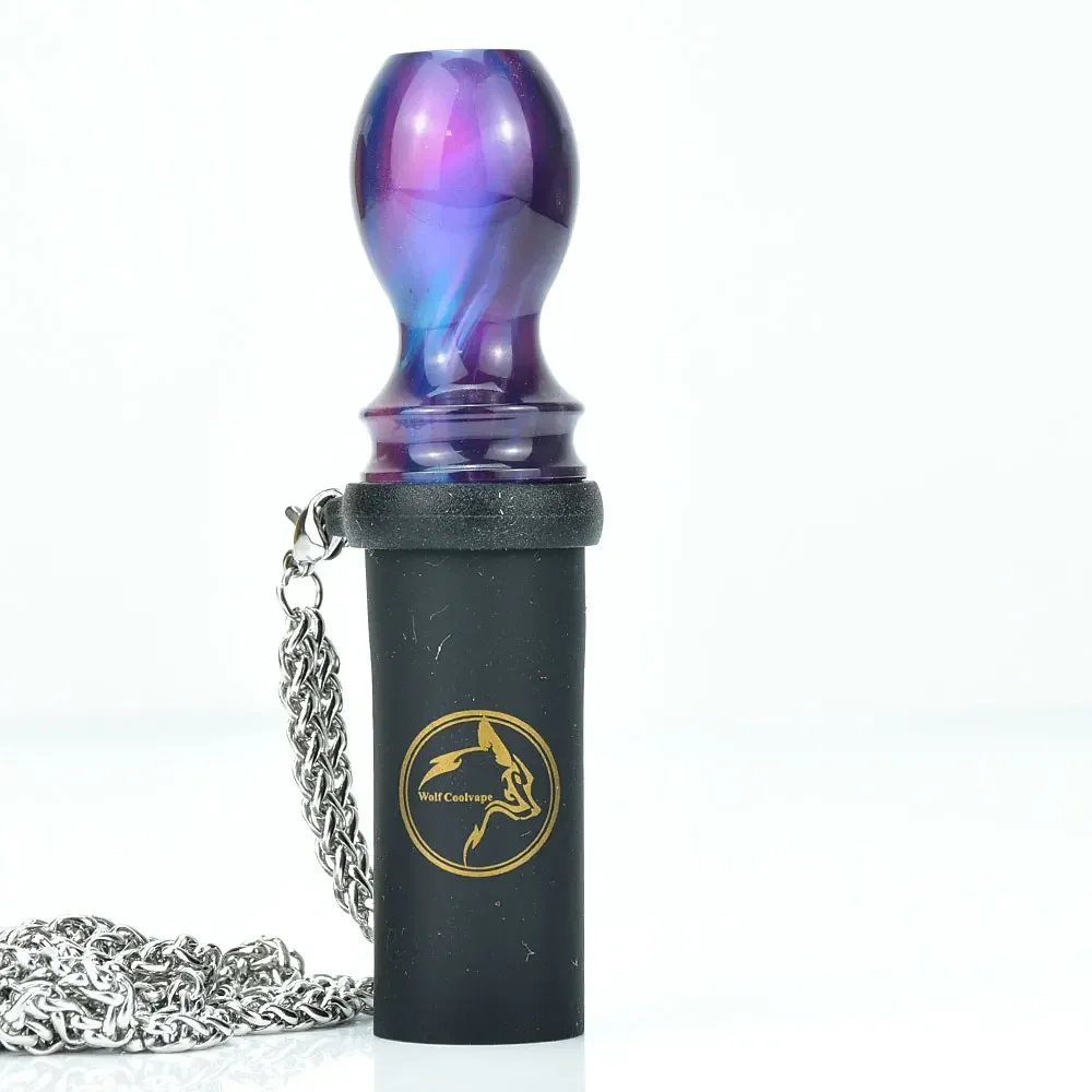 Resin Hookah Mouthpieces Hookah Sheesha Chicha Narguile Shisha Water Pipe Accessories Silicone Hang Rope Strap Mouth Tips