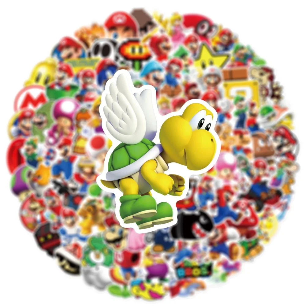 Super Mario Game Stickers