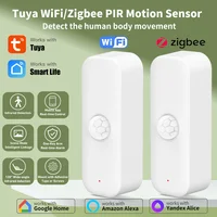WiFi Zigbee Tuya PIR Sensor Smart Human Body Sensor Home Burglar Sensor APP Remote Control Smart Life For Smart Home Alexa