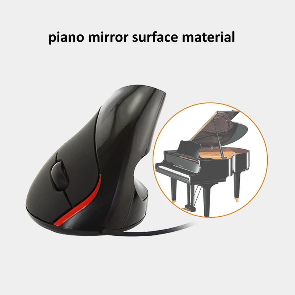 Sf3d409314efa4672967c2535a71b34858 Ergonomic Vertical Mouse USB Plug Wired Right Hand Computer Gaming Mice 1.5m Line Length Optical Mouse Gamer Mouse for Laptop PC Mallzona