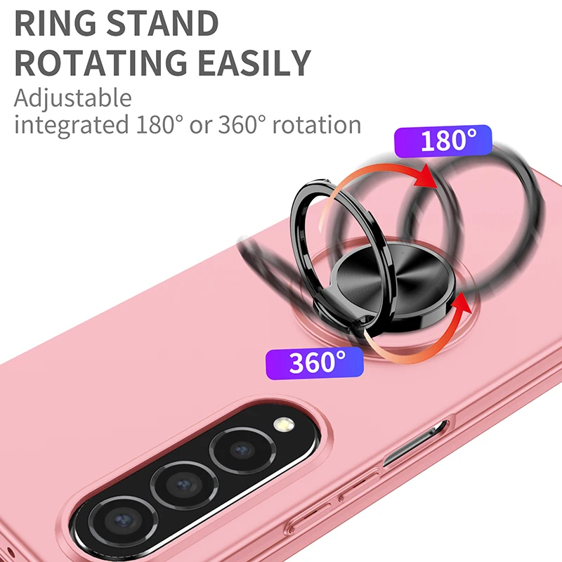 Ultimate Magnetic Ring Kickstand Armor Phone Cover