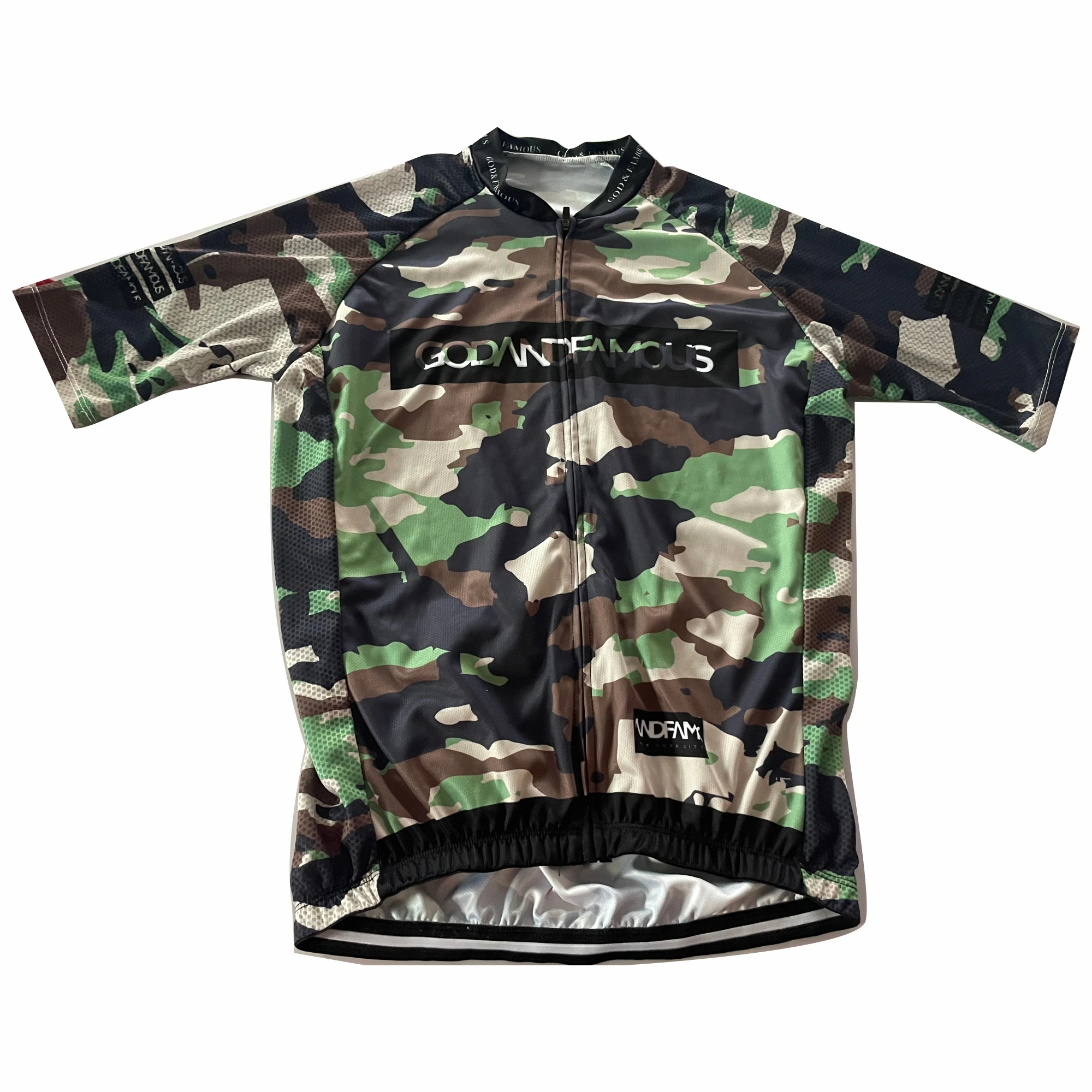 thumbnail image 1 of Camiseta de ciclismo GODANDFAMOUS God&Famous New York City, réplica de ropa de ciclismo de manga corta de verano, 1 of 4