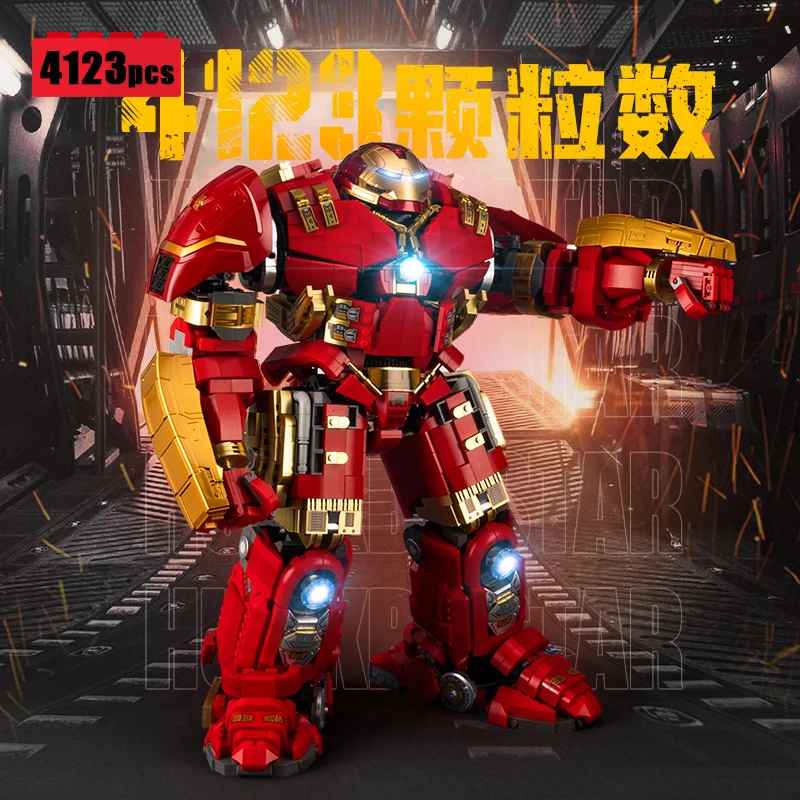 

IN STOCK 4123pcs Battle Droid MK44 Mech Building Blocks Model MOC Creative Robot Bricks Toys for Children Holiday Gift Set