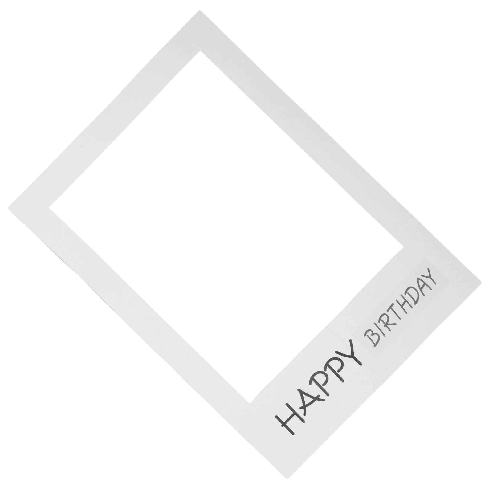 생일 축하 사진 프레임 종이 사진, 생일 기념일 컷 아웃 부스 소품, DIY 파티 용품, 장식 선물
