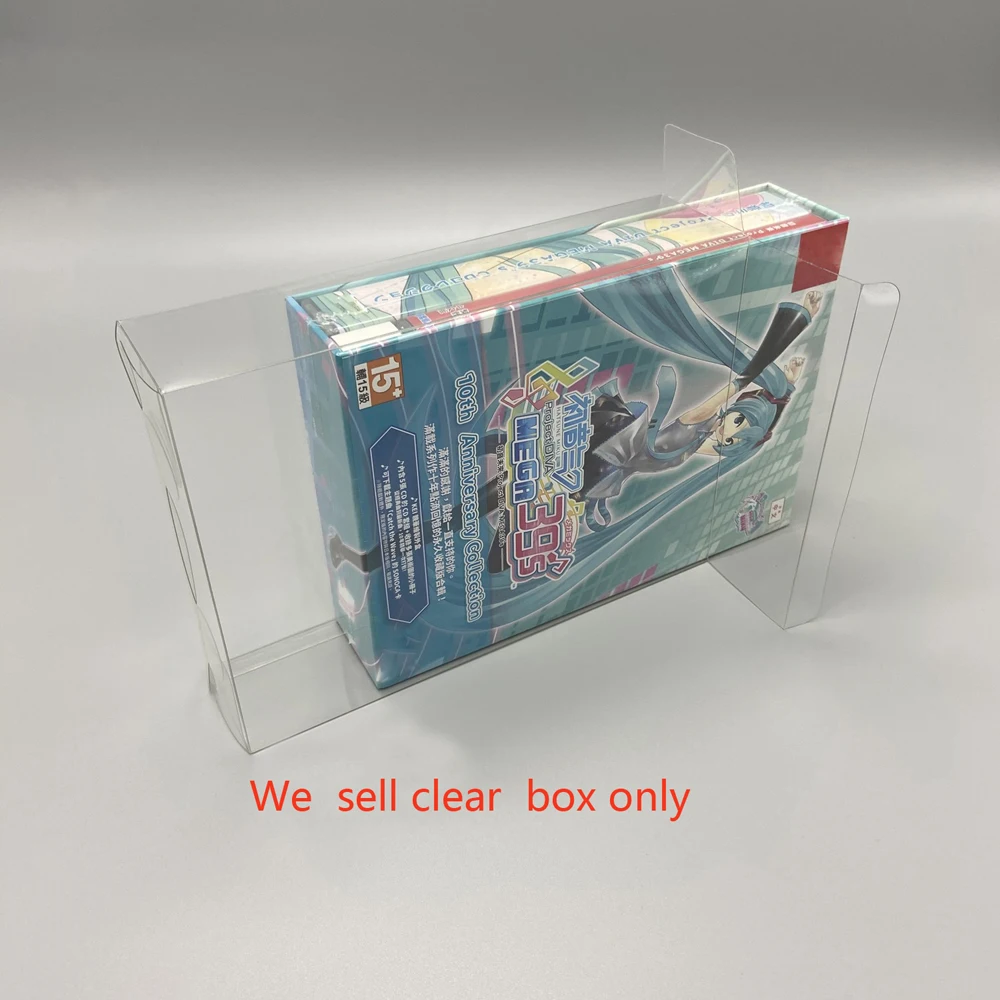 

Clear transparent box For SWITCH NS Limited Edition Collection Clear storage protective Display Box