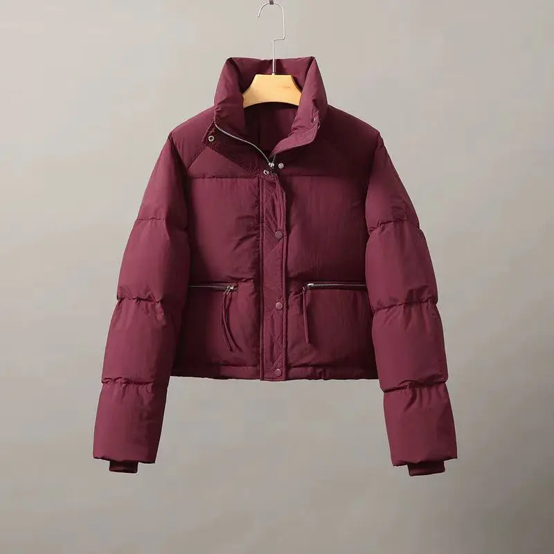 

New Cotton Dress Women's Short Thickened Cotton Coat