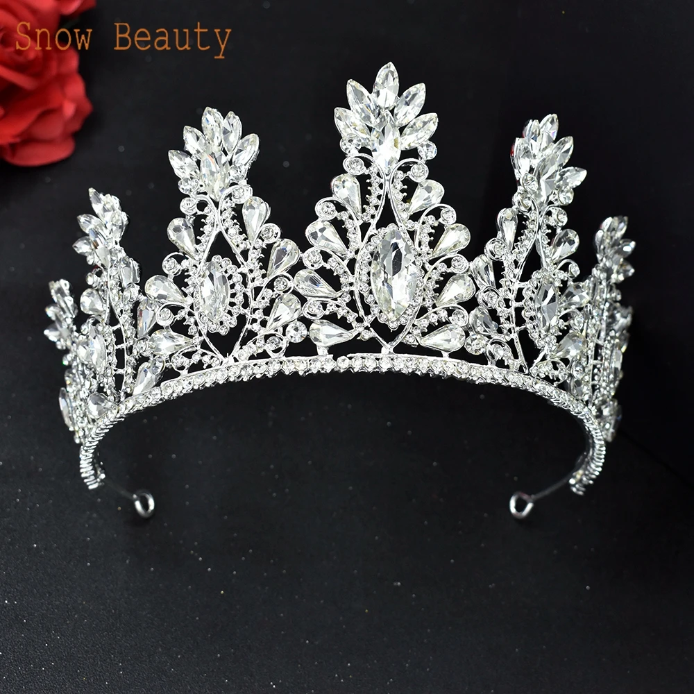 Cristal Rhinestone Headband, Headpiece para Mulheres, Aniversário, Tiaras, A24