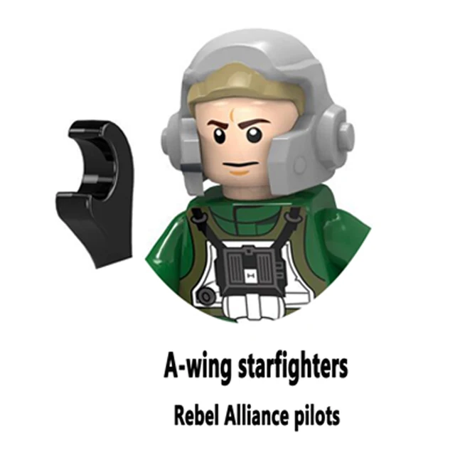 Hoth Rebel Alliance Troopers Rodian Duros Building Blocks Resistance Han Solo Leia Chewbacca Bricks Cassian Andor Figure Kid Toy N-PG810