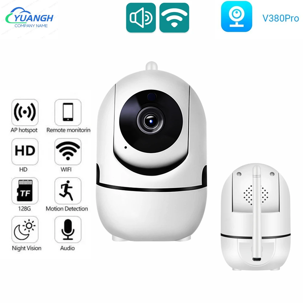 

3MP V380 Pro MINI WIFI Camera Indoor Security Protection Two Ways AUDIO Smart Home Wireless CCTV Camera