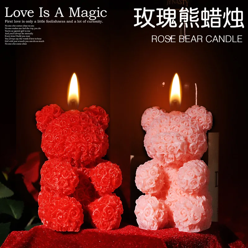 smSex Toys Rose Low Temperature Candles Couple Interactive Props Alternative Passion Wax Drip Flirting