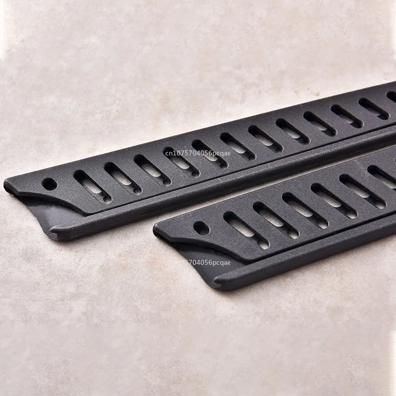 1pcs New Kitchen Knife Sheath Black Plastic Knife Covers Blade Protector Cover Guards Case Kitchen Accessories Practical knife cover
