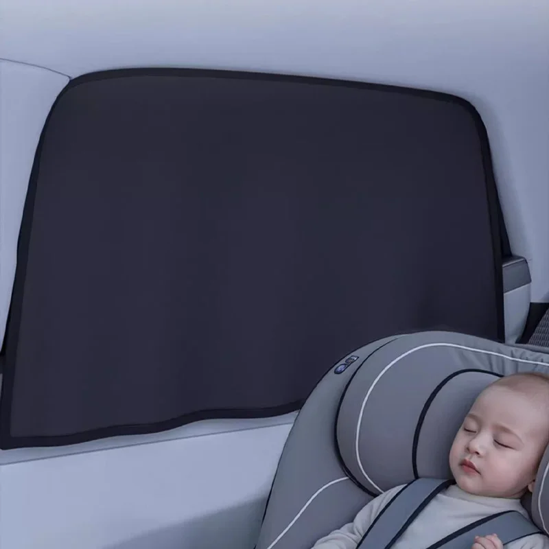Car Side Window Sun Shade Magnet Privacy Curtains Anti Glare UV Block Protector Laser Coating Heat Insulation