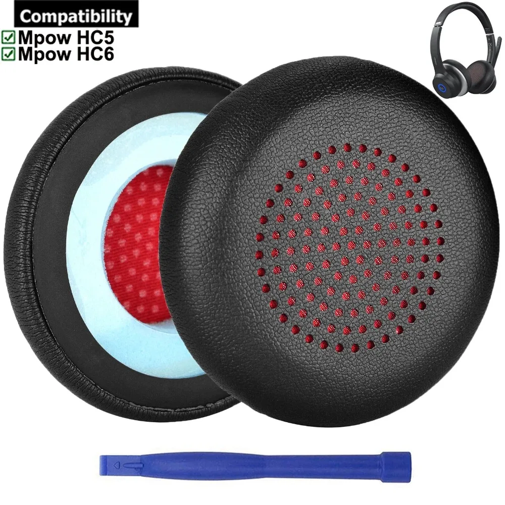 Сменные амбушюры, накладки на наушники, накладки на подушки, накладки на подушки, подушки, запасные части для наушников Mpow HC5 HC6 MPBH359BJ