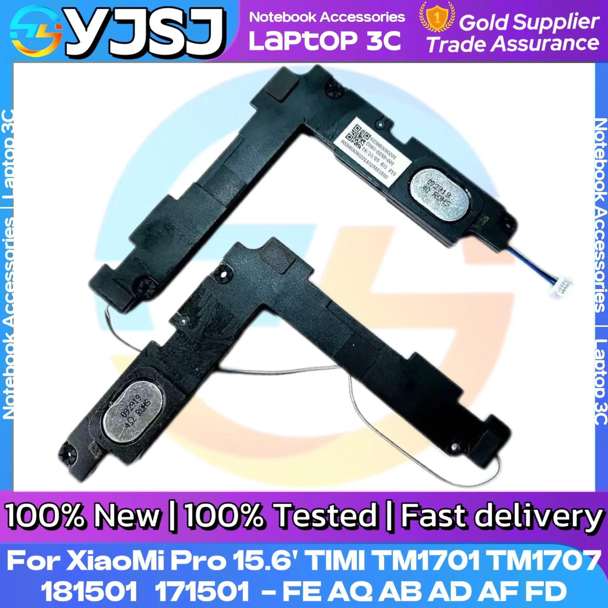 Laptop Speaker For XiaoMi Pro15.6' TIMI TM1701 TM1707 181501 171501-FE AQ AD AB AD FE Built-in Speakers laptop speaker