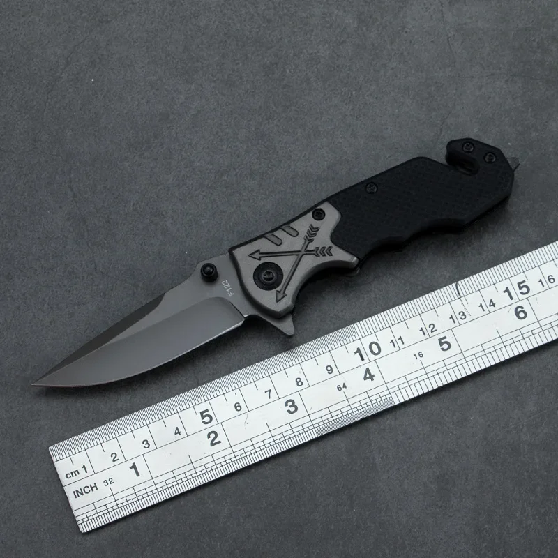 

Steel Camping Folding Knife for Man High Hardness Military Tactical Pocket Self Defense Knives for Hunting and Fishing