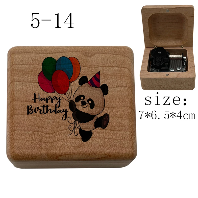 Mechanical Music Boxes wind up Music Box music theme happy birthday Children wife girlfriend Birthday Gifts Kids Toys