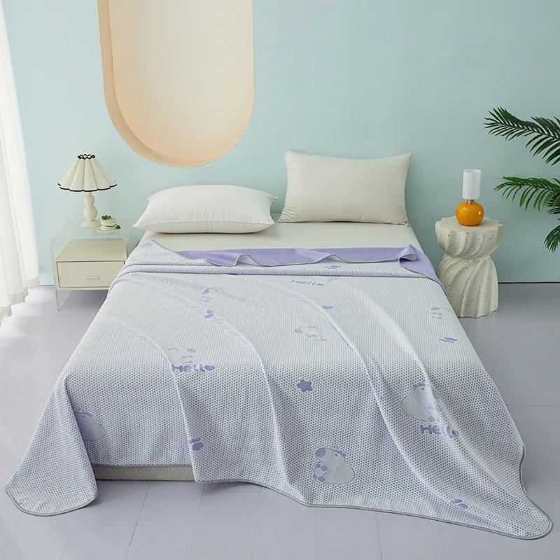 لحاف مكيف الهواء خفيف الوزن، صديق للبشرة، بطانية ص...