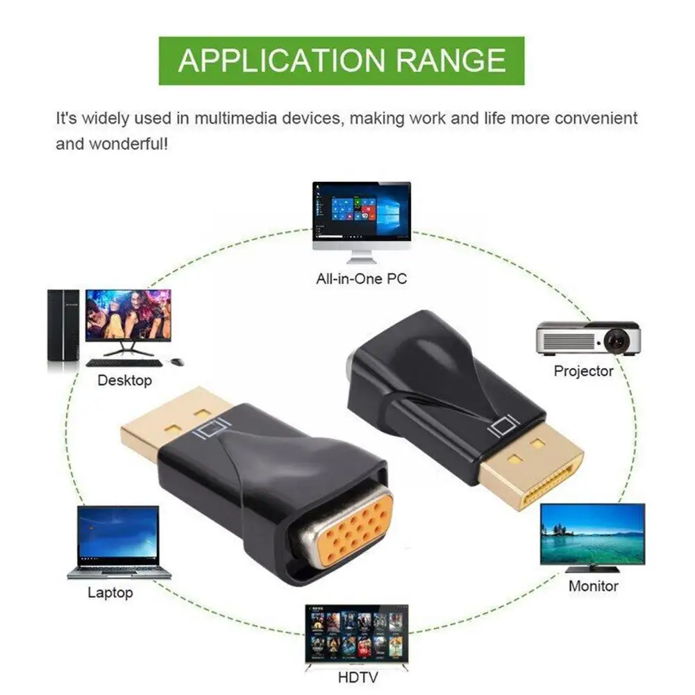 1080P DP VGA ȯ , ÷ Ʈ, PC , DVD, TV, Ʈ, Moni Q1Z1 , -VGA  ȯ