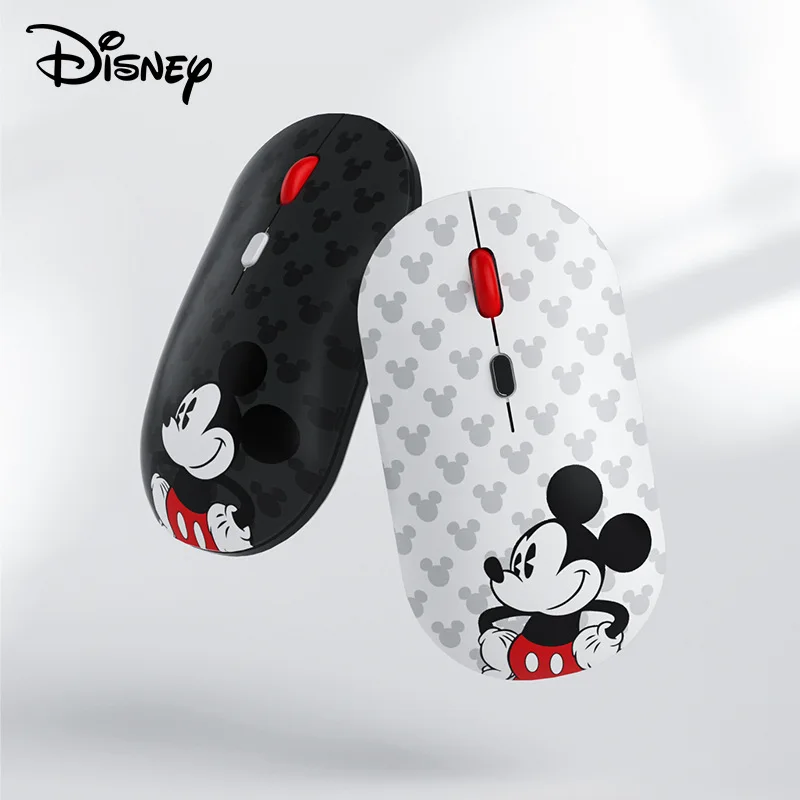 DisneyMickey24GWirelessMouseBluetooth50DualMode1600DPIUSB