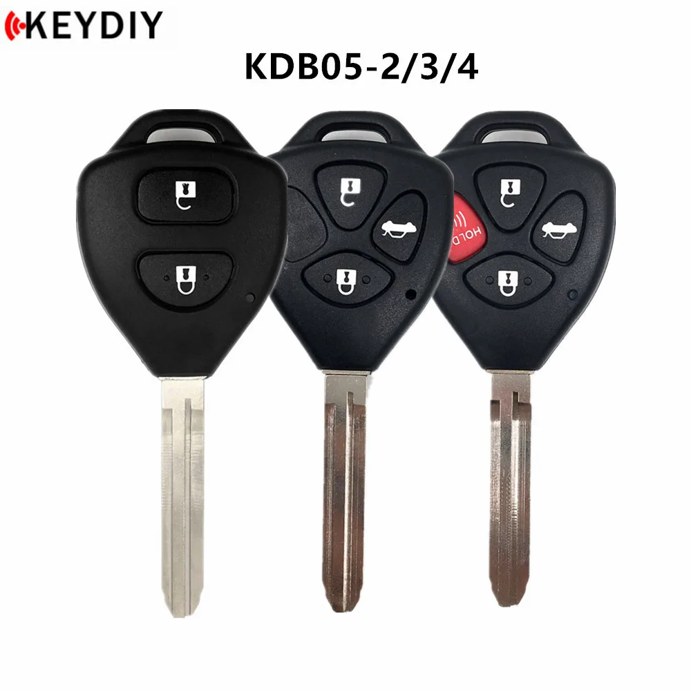 KEYDIY KD900/KD-X2/MAX/KD MINI Key Programmer B Series Remote Control B05-2/3/4 1/5/15/30pcs for Toyota Car Key with Super Chips car remote key,car key,key programmer