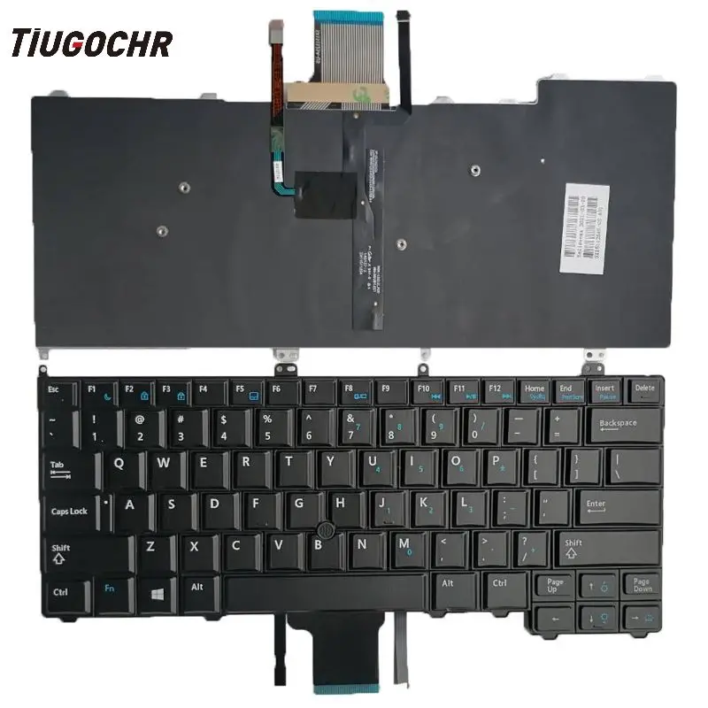 

Новая клавиатура для Dell Latitude E7240 E7440 E 7420 с указателем и подсветкой 08PP00 0RXKD2