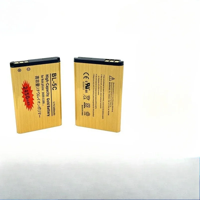 BL-5C Batteria 3.7V Batterie ricaricabili agli ioni di litio BL5C 2450mAh per Nokia 2600 1100 1110 1112 2610 6230 6630 Telefono cellulare BL-5C - Image 6