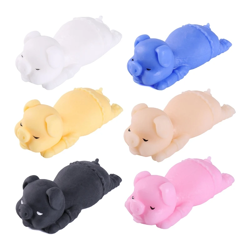 

Sponge Pig Squeeze TPR Toy Simulation Piglet Props Slow Rising Lovely Sensory Super Soft Decompress Pinch