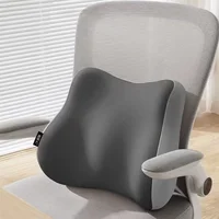 Memory Sponge Waist Pillow Lumbar Orthopedic Pillow Office Chair Backrest Chiropractic Pillows Ergonomic Lumbar Support Pad 1