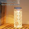 1PC Colorful USB Crystal Humidifier 500/1000ml Large Capacity Air Humidifier Portable Room Office Desktop Humidifier 2