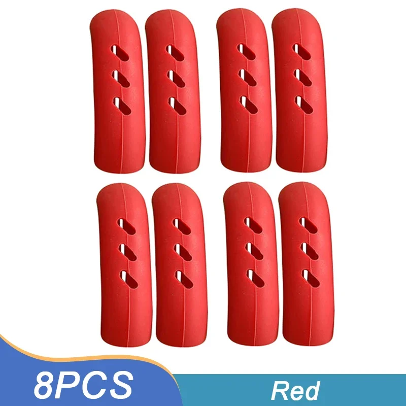 8Pcs Red