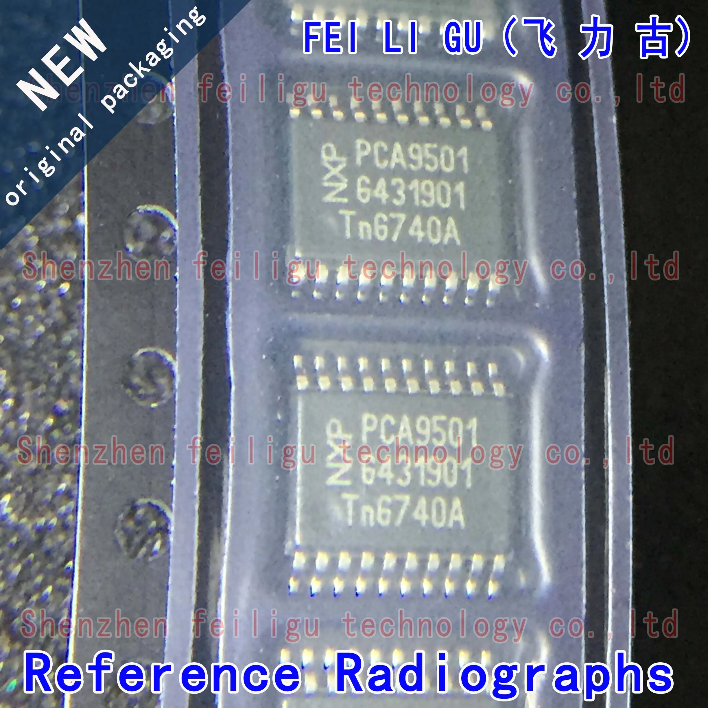 1~50PCS 100% New Original PCA9501PW PCA9501 Package: TSSOP20 Interface-I/O Expander Chip Electronic Components new original mc33978aekr2 mc33978aek mc33978 ssop32 multi switch detection interface chip electronic components