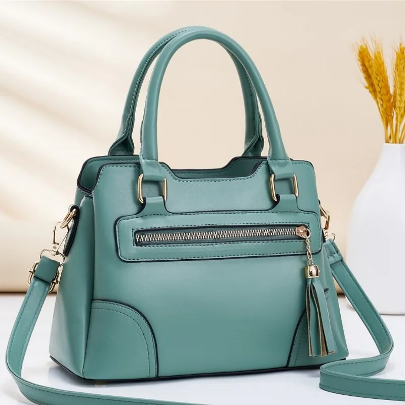 

Женская универсальная сумка, летняя новая модная женская сумка через плечо, Высококачественная кожаная женская сумка-тоут на одно плечо