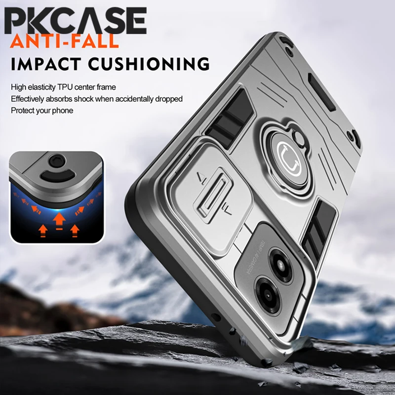 Shockproof Magnetic Stand Case for Motorola Devices - PKCASE