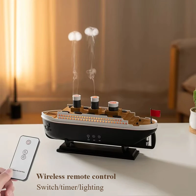 Simulated ship aromatherapy machine and humidifier