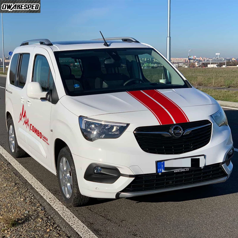 4 Stuks Auto Wieldop Stickers Voor Opel Combo Life E 2018-2022 56mm,Sticker, Auto Wieldop Decoratie,Wieldop Badge Sticker Accessoires,Auto Wieldoppen Stickers
