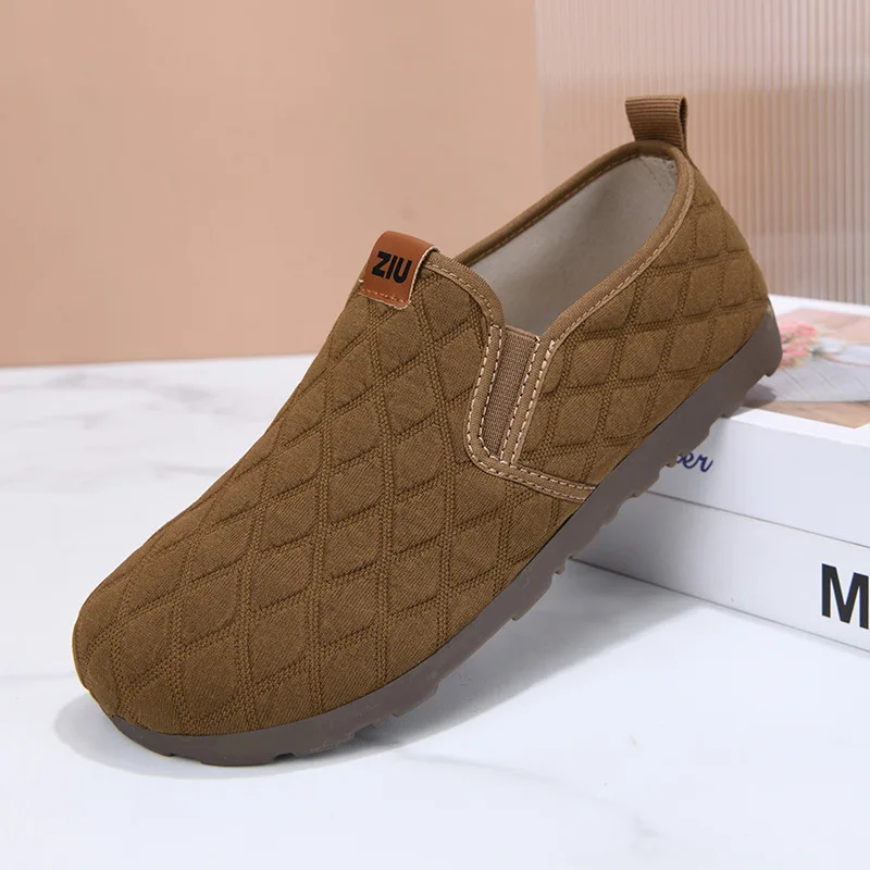 أحذية قماش بكين القديمة للنساء، أحذية الأم المسامي...