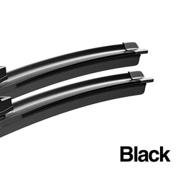 Premium Front Windshield Wiper Blades - 2-Piece Set - Captiva (2006-2018) (Black)